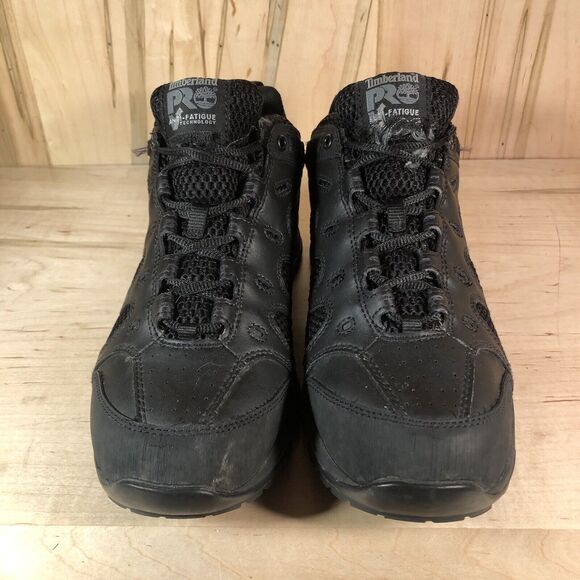 Timberland Pro Shoes Mens 9.5M Alloy Safety Toe Anti-Fatigue Black - Picture 3 of 9
